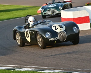 CM4 8809 Nick Finburgh, Sir David Scholey, Jaguar C-Type, PUR 120 CM4 8809 Nick Finburgh, Sir David Scholey, Jaguar C-Type, PUR 120