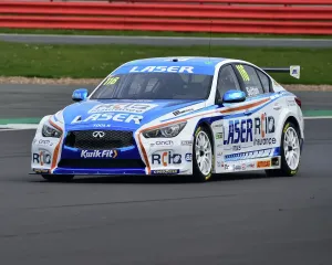 Print of Ashley Sutton in Infiniti Q50 at Silverstone