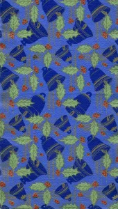 Christmas Bells and Holly Wrapping Paper