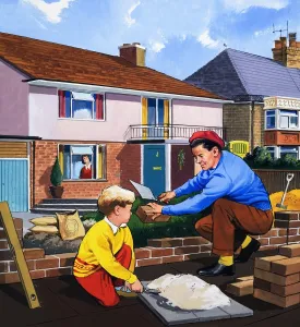 The Bricklayer People You See Print