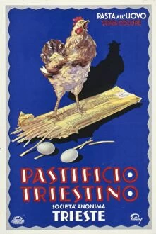 Poster design for Pastifico Triestino egg pasta