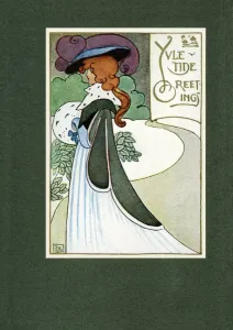 Elegant Lady in a Large Hat