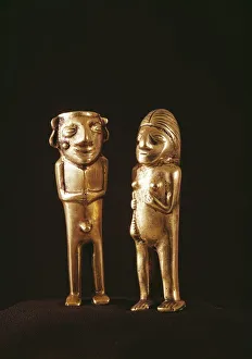 Anthropomorphic figurines, Peru, Inca civilization Anthropomorphic figurines, Peru, Inca civilization