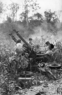 Bay of pigs, 1961, anti-aircraft emplacement Bay of pigs, 1961, anti-aircraft emplacement