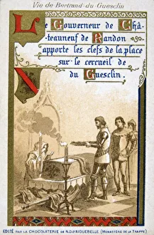 Bertrand du Guesclin or Gueselin (c1320-1380) Eagle of Brittany, Constable Bertrand du Guesclin or Gueselin (c1320-1380) Eagle of Brittany, Constable