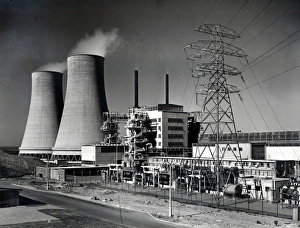 Calder Hall, Cumberland, England, the worlds first full scale nuclear power Calder Hall, Cumberland, England, the worlds first full scale nuclear power