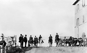 Cowherds of the Maremma on Horse Cowherds of the Maremma on Horse