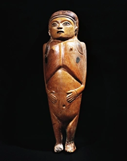 Curayacu culture, Female statuette Curayacu culture, Female statuette