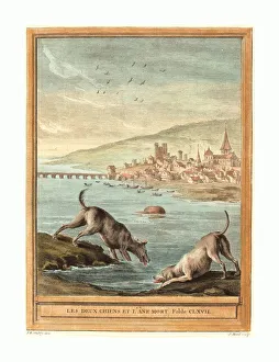 Elie Du Mesnil After Jean-baptiste Oudry (french Elie Du Mesnil After Jean-baptiste Oudry (french