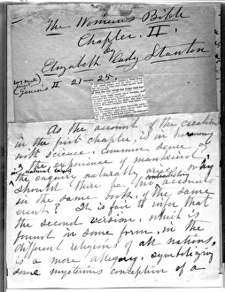 Elizabeth Cady Stantons The Womans Bible 1895 Elizabeth Cady Stantons The Womans Bible 1895