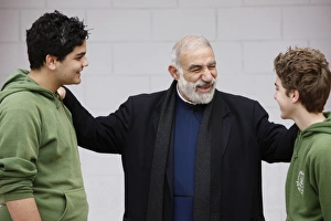 Emile Shoufani with students in the school he runs in Nazareth Greek catholic priest Emile Shoufani is a notorious Emile Shoufani with students in the school he runs in Nazareth Greek catholic priest Emile Shoufani is a notorious