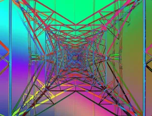 Electricity Pylon Print