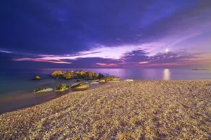 Colorful Coastal Scenery Prints: Sunrise