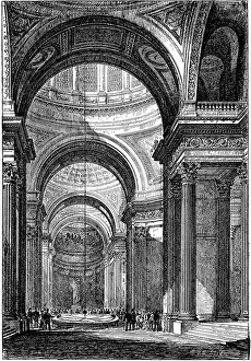 Foucaults pendulum in the Pantheon, Paris, in 1851 Foucaults pendulum in the Pantheon, Paris, in 1851