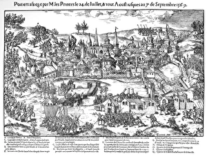 French Religious Wars 1562-1598. Siege of Poitiers 24 July-7 September 1569. Huguenots French Religious Wars 1562-1598. Siege of Poitiers 24 July-7 September 1569. Huguenots