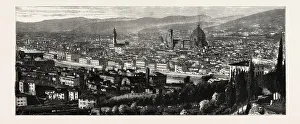 General View Of Florence From The Heights Of San Miniato General View Of Florence From The Heights Of San Miniato