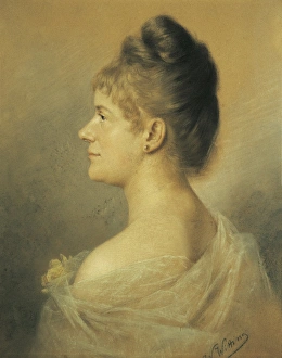Germany, Portrait of Pauline de Ahna Germany, Portrait of Pauline de Ahna