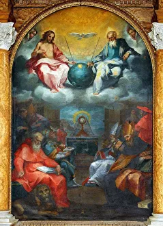 Glorification of the Eucharist by Ventura Salimbeni 1600 Glorification of the Eucharist by Ventura Salimbeni 1600
