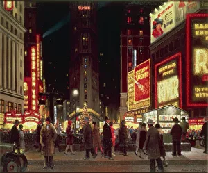 The Great White Way: Time Square and Theatre District in New York by Howard Thain The Great White Way: Time Square and Theatre District in New York by Howard Thain