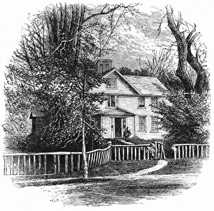 The home of Amos Benson Alcott (1799-1888) and his family, including Louisa May Alcott The home of Amos Benson Alcott (1799-1888) and his family, including Louisa May Alcott