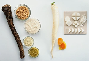 Horseradish, Wasabi and Mooli