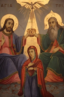 Icon in Saint Mary of the Mongols Greek Church Icon in Saint Mary of the Mongols Greek Church