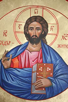 Icon in St Stephens Bulgarian church Icon in St Stephens Bulgarian church