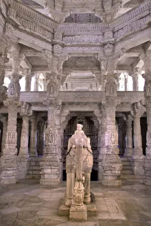 India, Rajasthan, Ranakpur, Jain temple India, Rajasthan, Ranakpur, Jain temple
