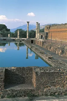 Italy, Latium, Tivoli, Hadrians Villa, Nymphaeum Italy, Latium, Tivoli, Hadrians Villa, Nymphaeum