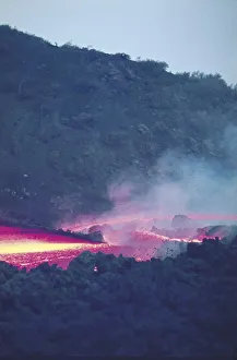 Italy, Sicily Region, eruption of Mount Etna Italy, Sicily Region, eruption of Mount Etna