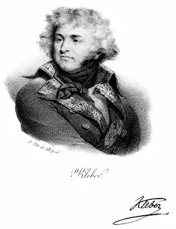 Jean Baptiste Kleber (1753-1800) French soldier: enlisted French Revolutionary army Jean Baptiste Kleber (1753-1800) French soldier: enlisted French Revolutionary army