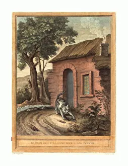 Johann Christoph Teucher After Jean-baptiste Oudry (german Johann Christoph Teucher After Jean-baptiste Oudry (german