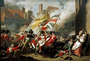 John Singleton Copley (1738 - 1815), The death of Major Peirsons, 1782-1784. France John Singleton Copley (1738 - 1815), The death of Major Peirsons, 1782-1784. France