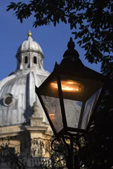 Lighting-up time in Radcliffe Square, Oxford Lighting-up time in Radcliffe Square, Oxford