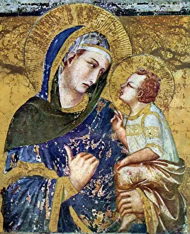 The Madonna dei Tramonti is a 1330 Madonna fresco by the Italian artist Pietro Lorenzetti The Madonna dei Tramonti is a 1330 Madonna fresco by the Italian artist Pietro Lorenzetti