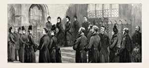 Her Majesty At The English Church Of St. George Her Majesty At The English Church Of St. George