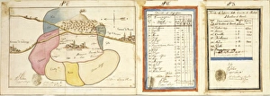 Map of area of Maletto, Catania province, Sicily region