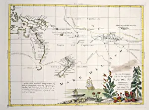Map of South Seas, New Zealand, New Guinea, New South Wales Map of South Seas, New Zealand, New Guinea, New South Wales