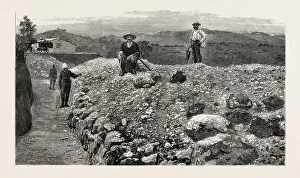 Mass Of Quartz Excavated From No. 5 Tunnel In The Elizabeth Lode Mass Of Quartz Excavated From No. 5 Tunnel In The Elizabeth Lode