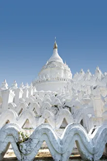 Myanmar, Mingun, Hsinbyume or Myatheindan Paya Myanmar, Mingun, Hsinbyume or Myatheindan Paya
