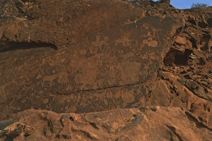 Namibia, Damaraland Wilderness Area, Twyfelfontein, Brandberg Mountains Namibia, Damaraland Wilderness Area, Twyfelfontein, Brandberg Mountains