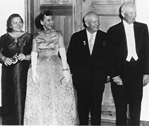 Nikita Khrushchev and Dwight Eisenhower Nikita Khrushchev and Dwight Eisenhower