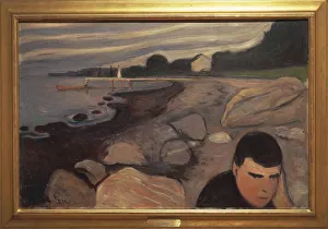 Norway, Oslo, Jappe on the Beach, 1891-92 Norway, Oslo, Jappe on the Beach, 1891-92