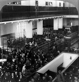 Photograph of European immigrants on Ellis Island Photograph of European immigrants on Ellis Island