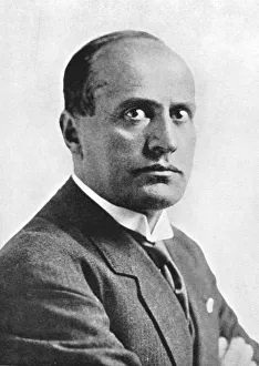 Portrait of Benito Mussolini (1883 - 1945) Portrait of Benito Mussolini (1883 - 1945)