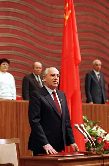 President Michael Gorbachev of USSR, In 1991 President Michael Gorbachev of USSR, In 1991