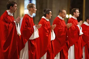 Priest ordinations at Notre Dame of Paris cathedral Priest ordinations at Notre Dame of Paris cathedral