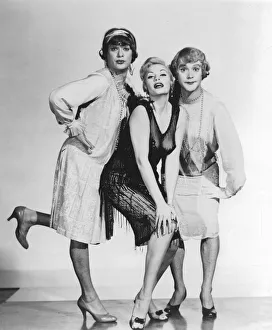 Publicity still for the Hollywood film Some Like It Hot (1959): Director and Producer, Billy Wilder Publicity still for the Hollywood film Some Like It Hot (1959): Director and Producer, Billy Wilder