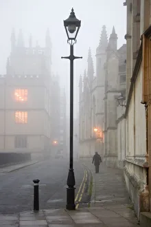 Radcliffe Square on a foggy winter morning Radcliffe Square on a foggy winter morning