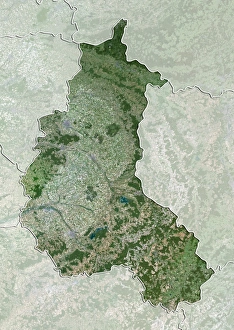 Region of Champagne-Ardenne, France, True Colour Satellite Image Region of Champagne-Ardenne, France, True Colour Satellite Image